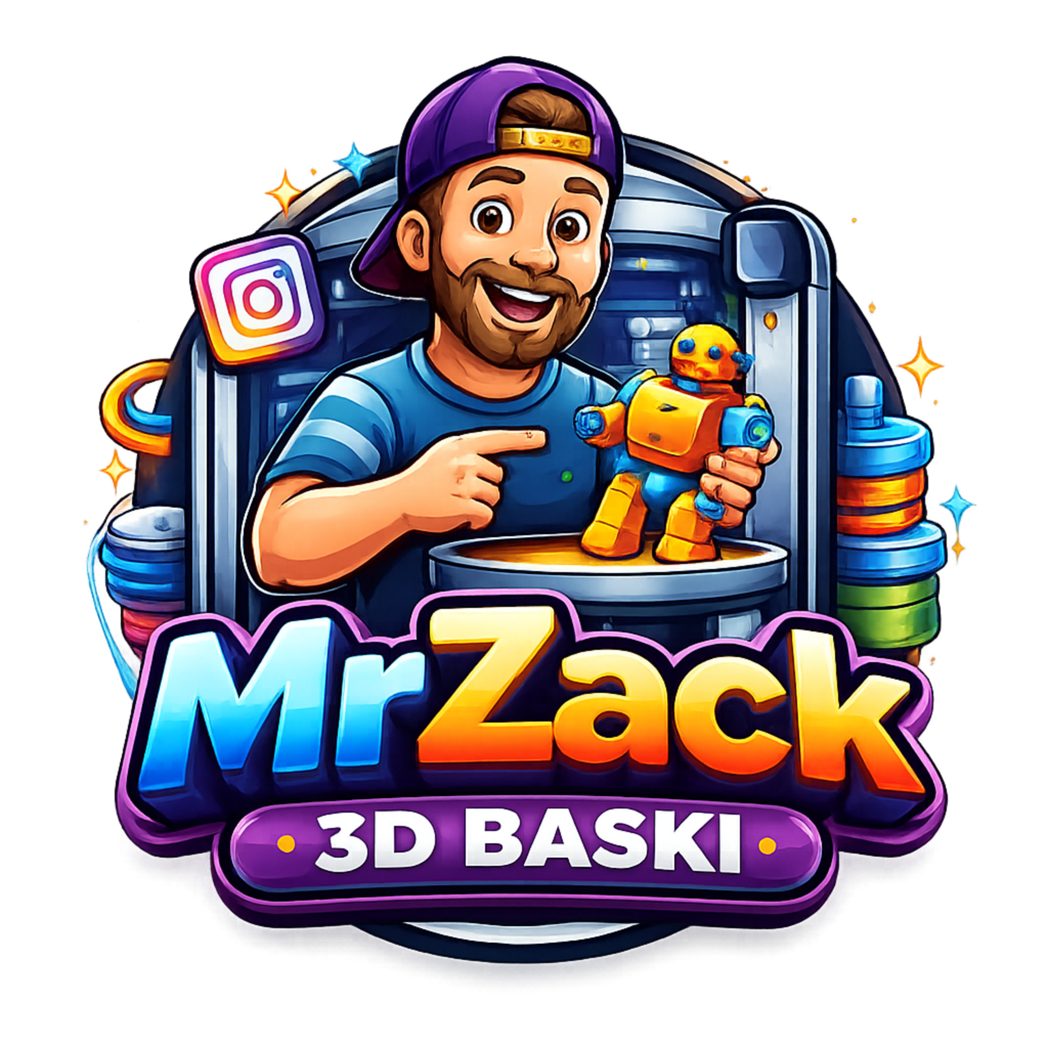 MrZack3D Logo